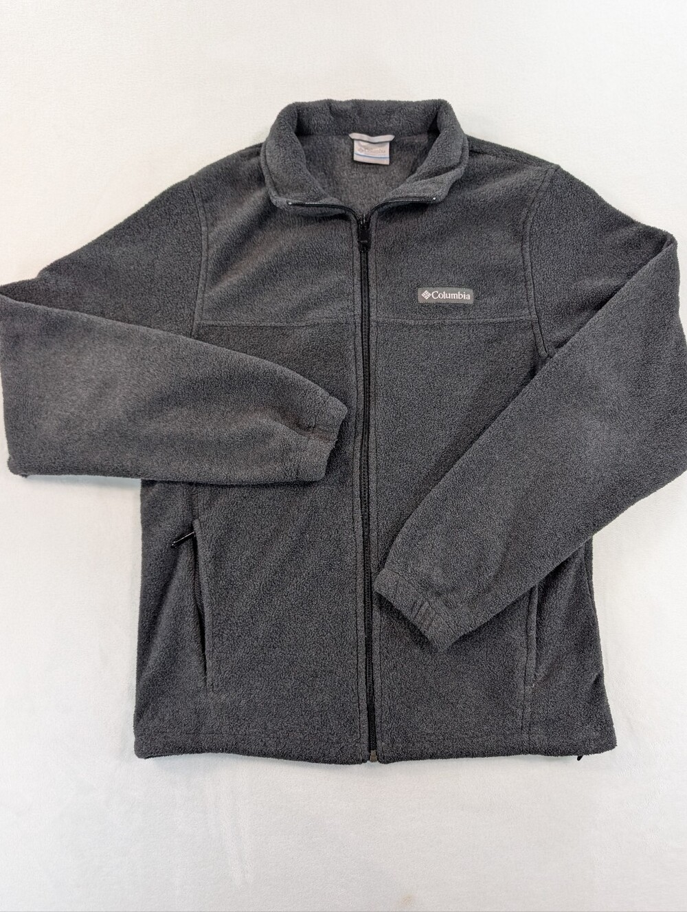 Columbia Fleece Steens Mountain‎ 2.0 Jacket Full Zip Charcoal Gray Small